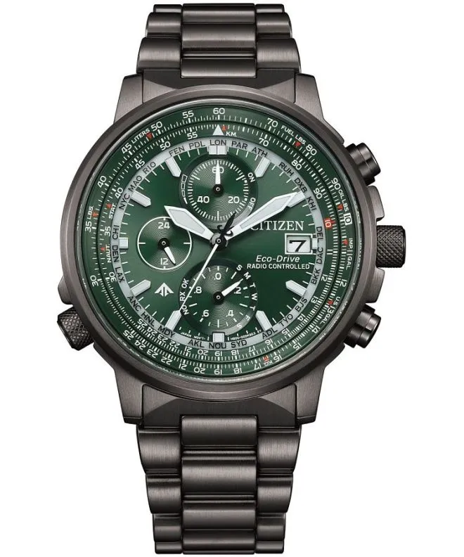 Часовник Мъжки Citizen Promaster Sky Solar Radio Control Choronograph AT8304-57W