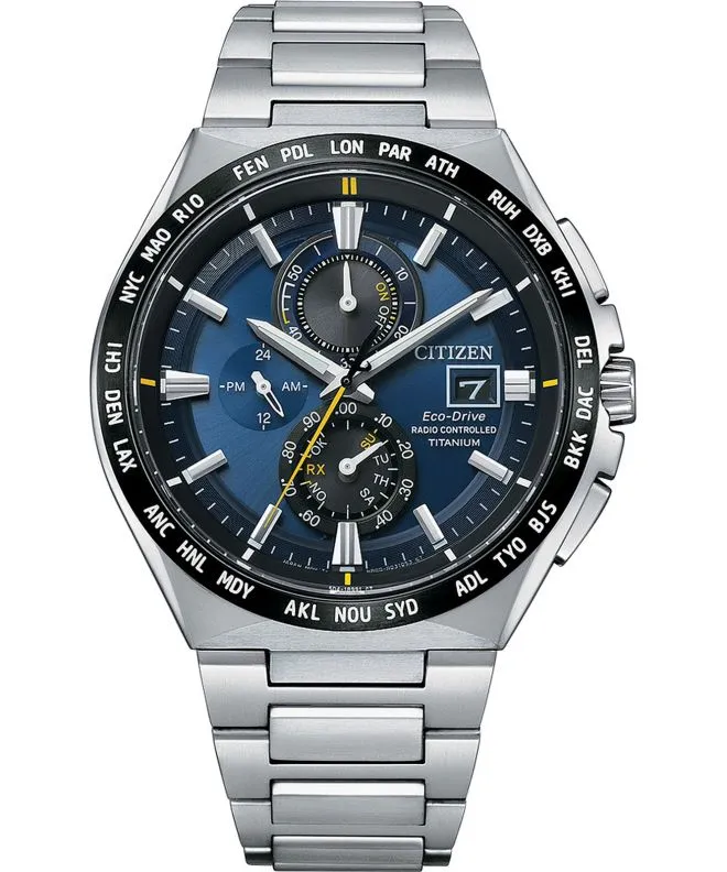 Часовник Мъжки Citizen Radio Controlled Super Titanium Eco-Drive AT8234-85L