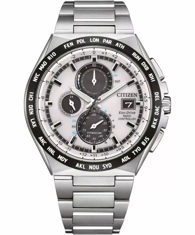 Часовник Мъжки Citizen Radio Controlled Super Titanium Eco-Drive AT8238-84A