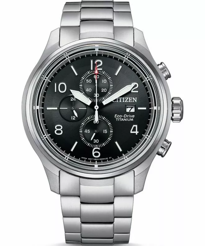 Часовник Мъжки Citizen Titanium Eco-Drive Chrono CA0810-88E