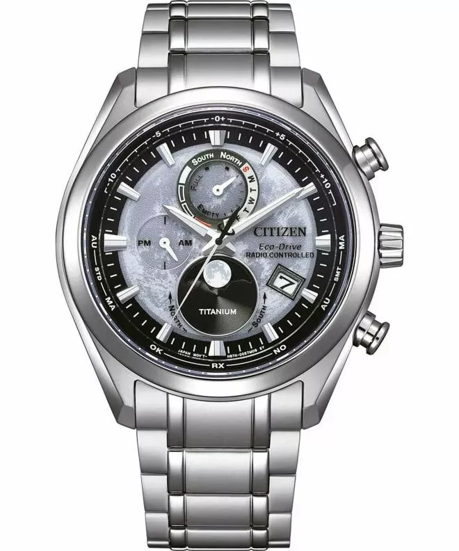 Часовник Мъжки Citizen Tsukiyomi Radio Controlled Moonphase BY1010-81H