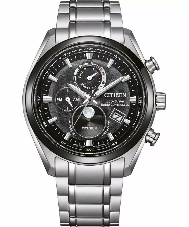 Часовник Мъжки Citizen Tsukiyomi Radio Controlled Moonphase BY1018-80E