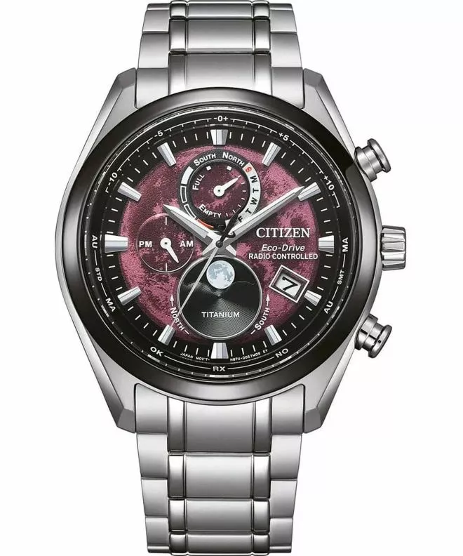 Часовник Мъжки Citizen Tsukiyomi Radio Controlled Moonphase BY1018-80X