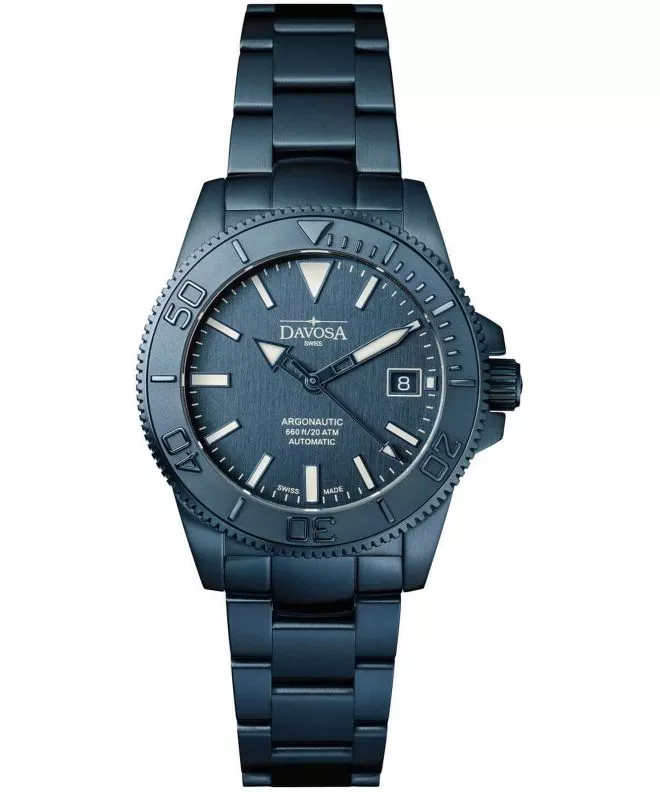 Часовник Мъжки Davosa Argonautic 39 Monochrome Automatic Limited Edition 161.540.40
