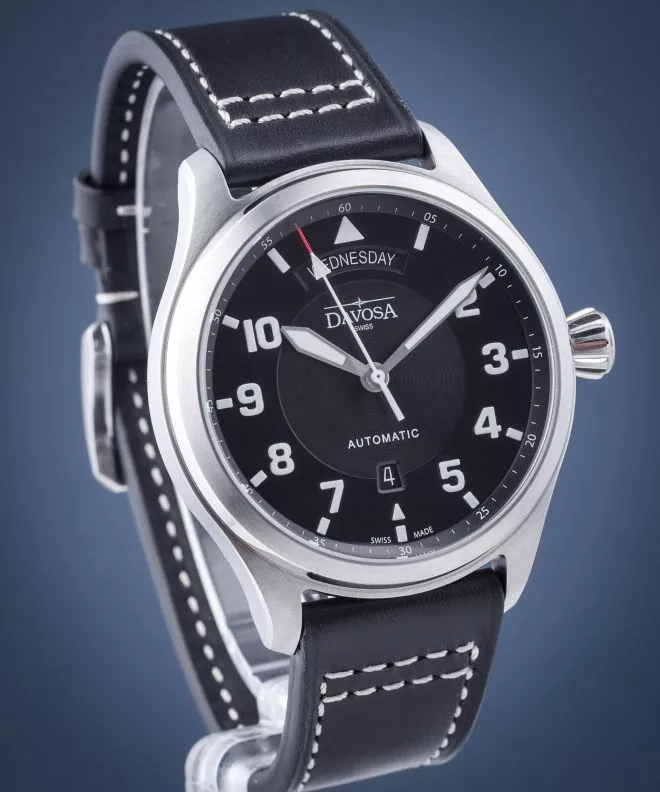 Часовник Мъжки Davosa Newton Pilot Automatic 161.585.55