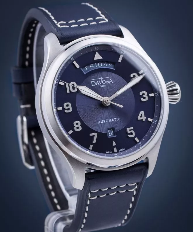 Часовник Мъжки Davosa Newton Pilot Day-Date Automatic 161.585.45