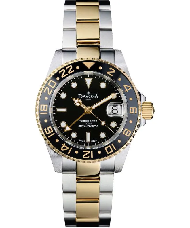 Часовник Мъжки Davosa Ternos Ceramic Automatic GMT 161.591.50