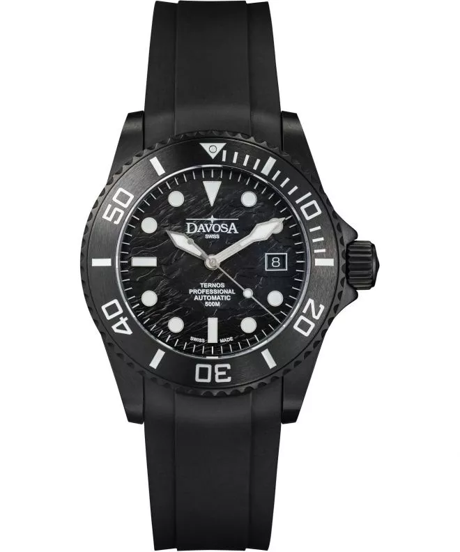 Часовник Мъжки Davosa Ternos Professional Black Rock Automatic Limited Edition 161.583.02