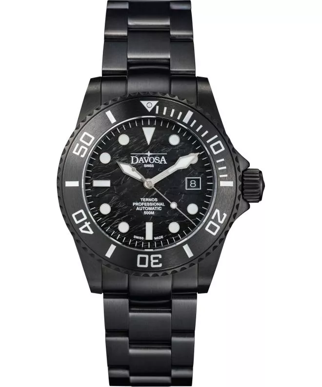 Часовник Мъжки Davosa Ternos Professional Black Rock Automatic Limited Edition 161.583.20