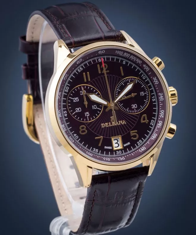 Часовник Мъжки Delbana Retro Chronograph 42601.672.6.104