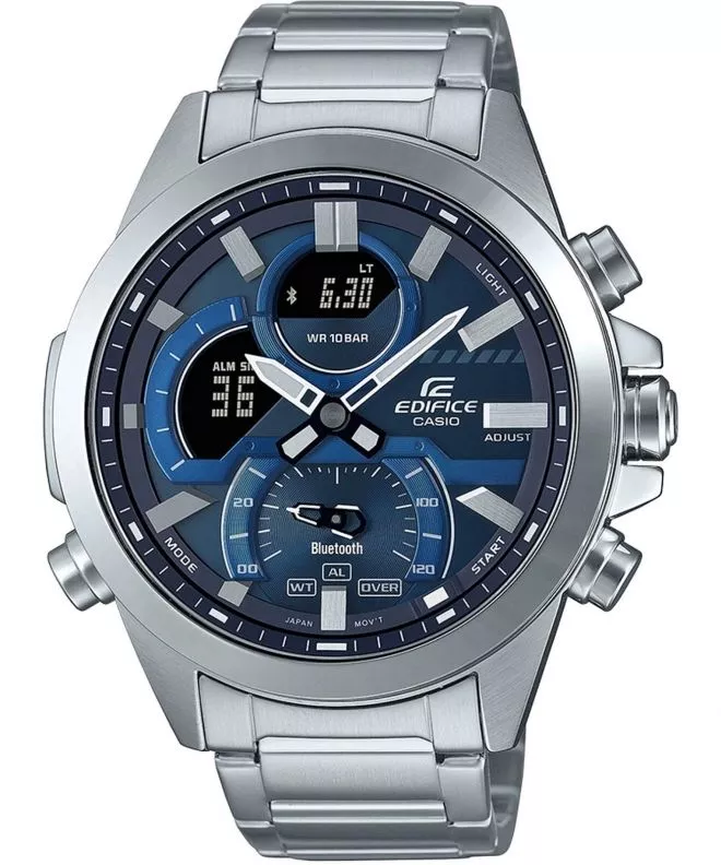 Часовник Мъжки Casio Edifice Bluetooth Premium Schedule Timer Sapphire ECB-30D-2AEF