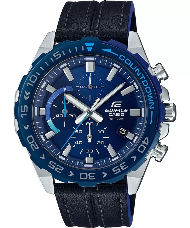 Часовник Мъжки Casio Edifice Momentum Countdown Bezel EFR-566BL-2AVUEF