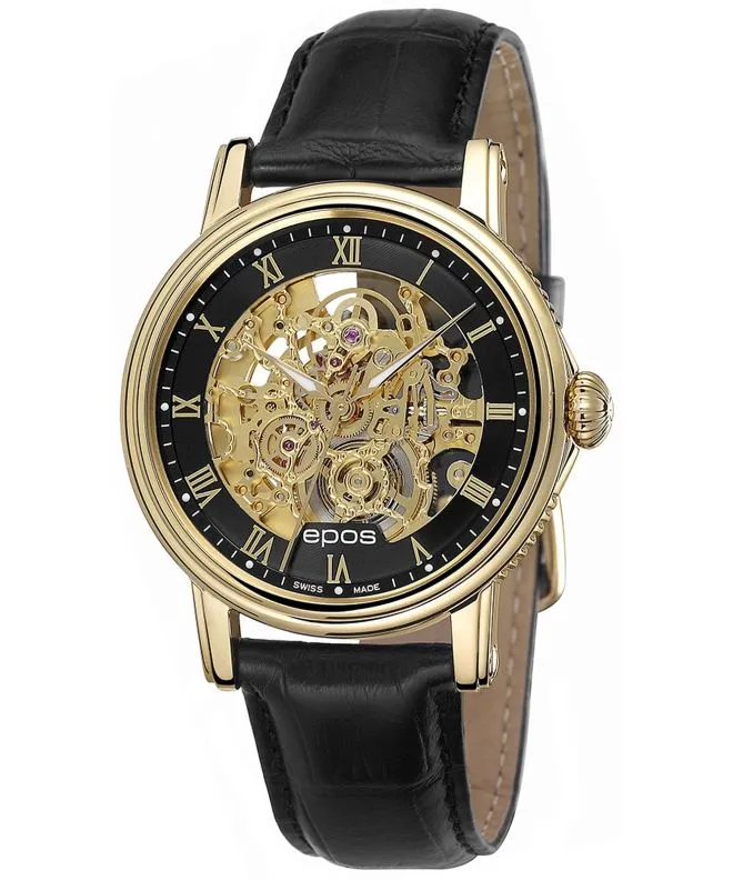 Часовник Мъжки Epos Emotion Skeleton Automatic 3390.156.22.25.25