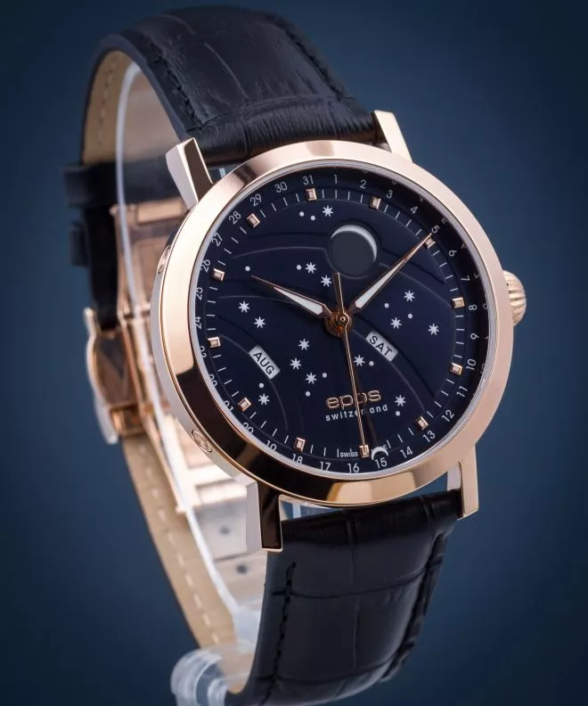 Часовник Мъжки Epos Oeuvre d'Art Big Moon Automatic 3440.322.24.16.25