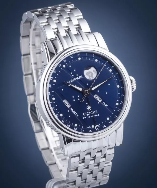 Часовник Мъжки Epos Oeuvre d'Art North Star Automatic 3439.322.20.16.30