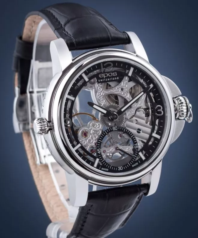 Часовник Мъжки Epos Oeuvre d'Art Skeleton Limited Edition 3429.195.20.55.25