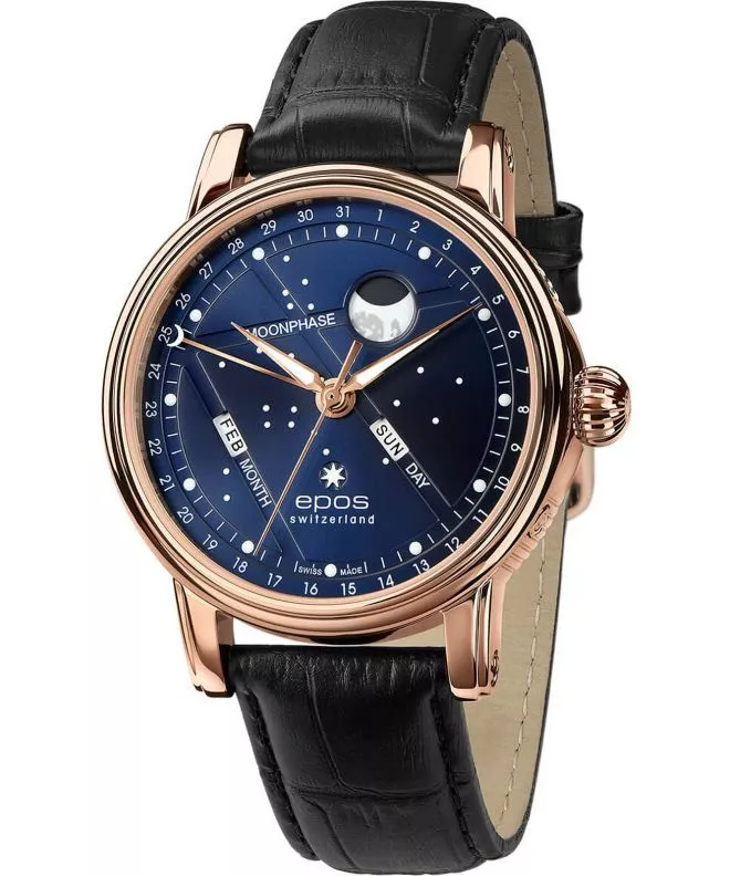 Часовник Мъжки Epos Oeuvre d'Art North Star Automatic 3439.322.24.16.25