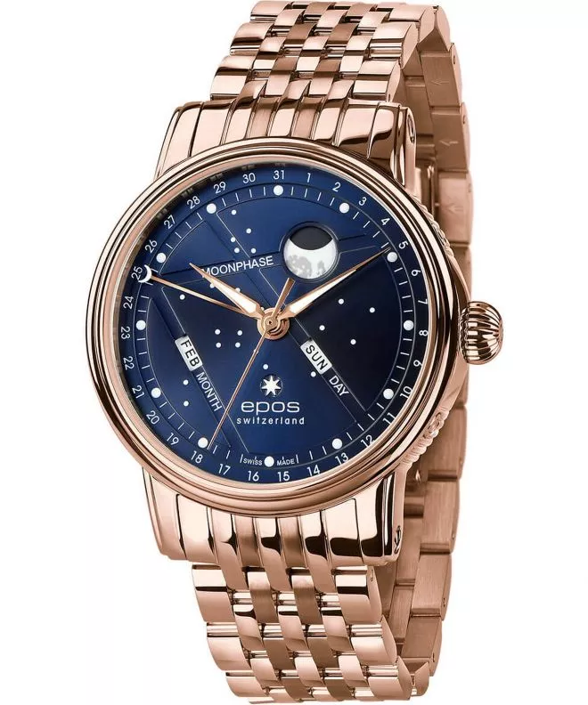 Часовник Мъжки Epos Oeuvre d'Art North Star Automatic 3439.322.24.16.34