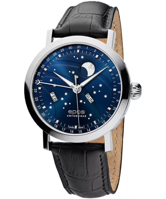 Часовник Мъжки Epos Oeuvre d'Art Big Moon Automatic 3440.322.20.16.25