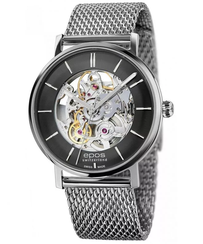 Часовник Мъжки Epos Originale Skeleton Automatic 3437.135.20.15.30
