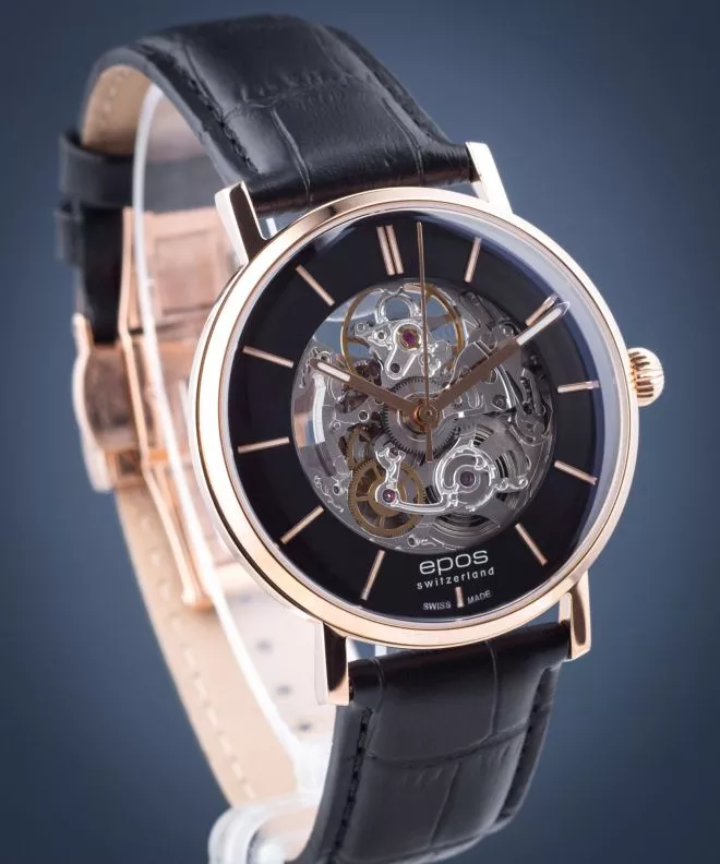 Часовник Мъжки Epos Originale Skeleton Automatic 3437.135.24.15.25