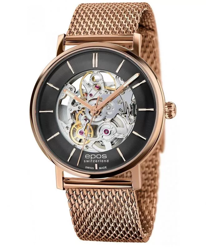 Часовник Мъжки Epos Originale Skeleton Automatic 3437.135.24.15.34
