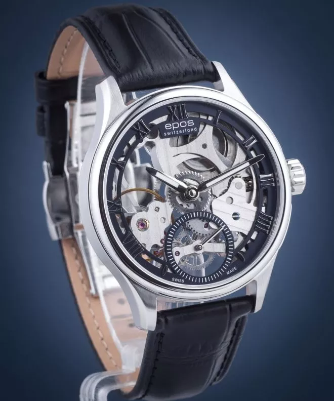 Часовник Мъжки Epos Originale Skeleton Limited Edition 3500.165.20.26.25