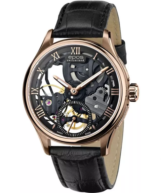 Часовник Мъжки Epos Originale Skeleton Limited Edition 3500.169.24.25.25