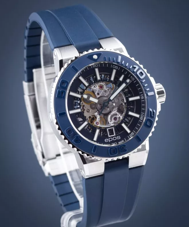 Часовник Мъжки Epos Sportive Diver Skeleton Automatic 3441.135.26.16.56