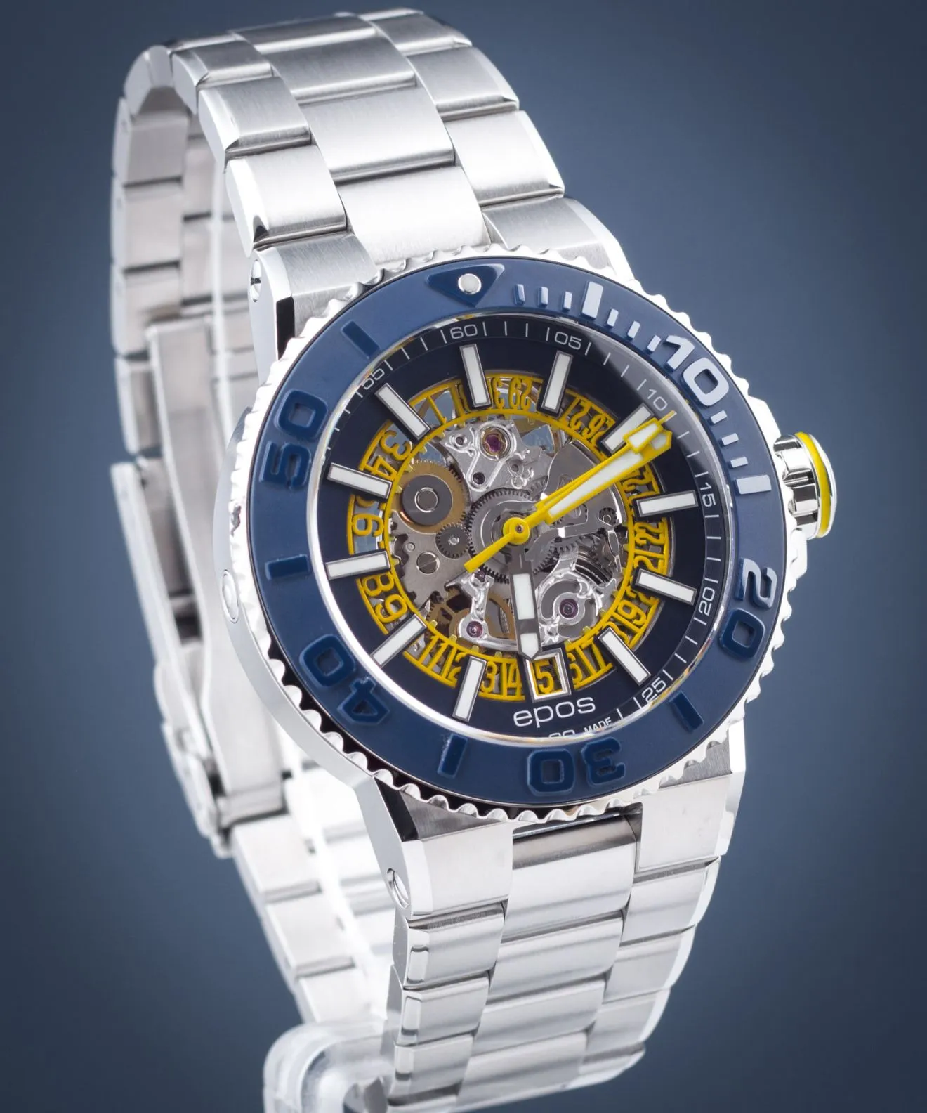 Часовник Мъжки Epos Sportive Diver Skeleton Automatic 3441.135.96.16.30