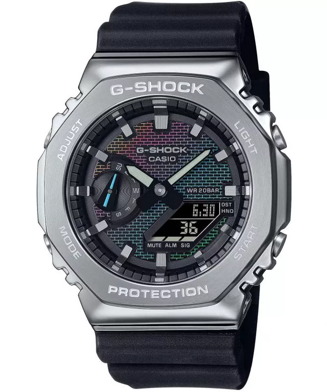 Часовник Мъжки Casio G-Shock Classic 2100 Series Rainbow Brick Wall GM-2100RW-1AER