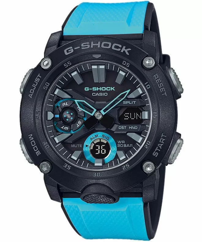 Часовник Мъжки G-SHOCK Casio Carbon Core Guard GA-2000-1A2ER