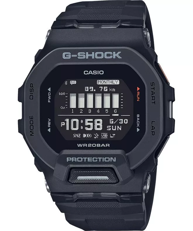 Часовник Мъжки Casio G-Shock G-Squad Bluetooth Sync Step Tracker GBD-200-1ER