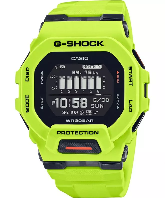 Часовник Мъжки Casio G-Shock G-Squad Bluetooth Sync Step Tracker GBD-200-9ER