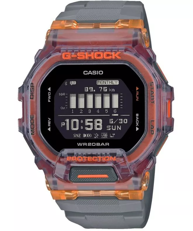 Часовник Мъжки Casio G-Shock G-Squad Bluetooth Sync Step Tracker GBD-200SM-1A5ER