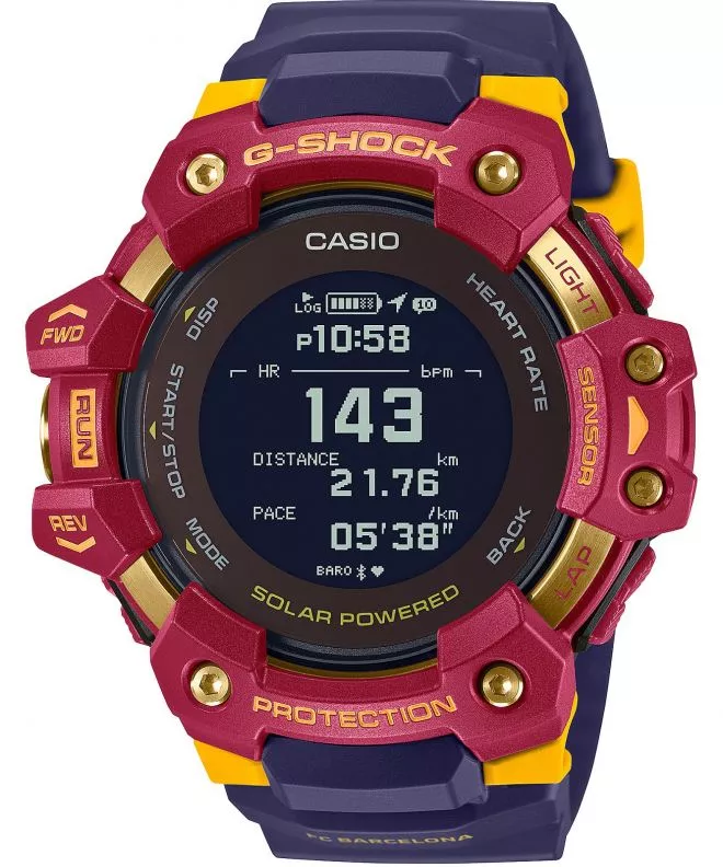 Часовник Мъжки Casio G-Shock G-Squad Matchday FC Barcelona Limited Edition GBD-H1000BAR-4ER