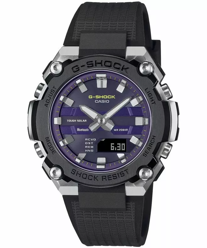 Часовник Мъжки Casio G-Shock G-Steel Bluetooth Sync Solar GST-B600A-1A6ER
