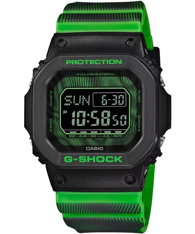 Часовник Мъжки Casio G-Shock Legendar 5600-Series Time Distortion DW-D5600TD-3ER