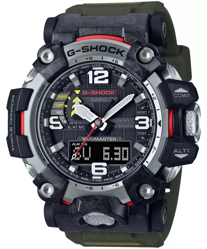 Часовник Мъжки Casio G-Shock Master of G Mudmaster Carbon Core Guard GWG-2000-1A3ER