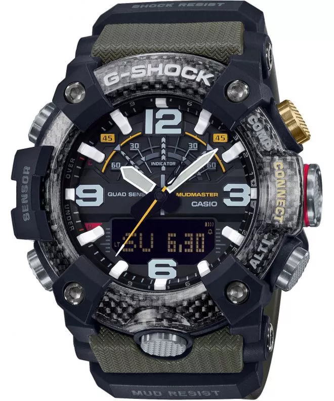 Часовник Мъжки Casio G-Shock Master of G Mudmaster Carbon Core Guard Quad Sensor Bluetooth Sync GG-B100-1A3ER