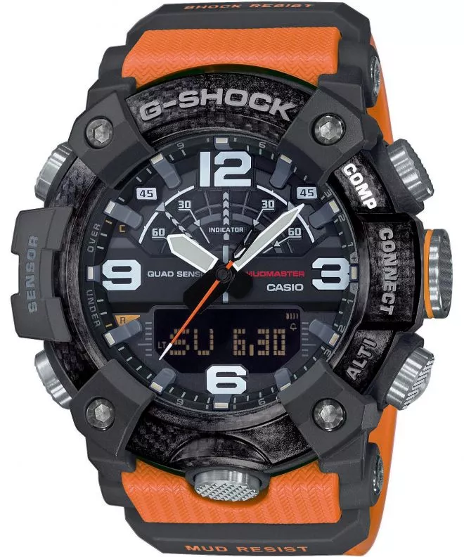 Часовник Мъжки Casio G-Shock Master of G Mudmaster Carbon Core Guard Quad Sensor Bluetooth Sync GG-B100-1A9ER