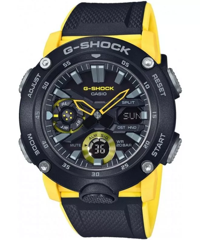 Часовник Мъжки G-SHOCK Casio Carbon Core Guard GA-2000-1A9ER