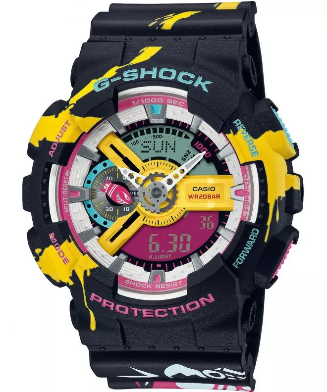 Часовник Мъжки Casio G-Shock Original X League of Legends Special Edition GA-110LL-1AER