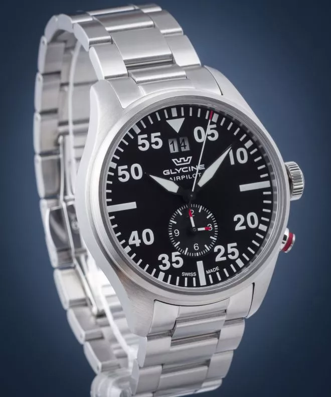 Часовник Мъжки Glycine Airpilot Dual Time GL0363