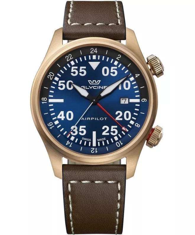 Часовник Мъжки Glycine Airpilot GMT GL0353