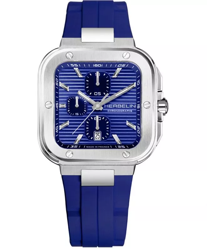 Часовник Мъжки Herbelin Cap Camarat Square Chronograph 35646A115CB
