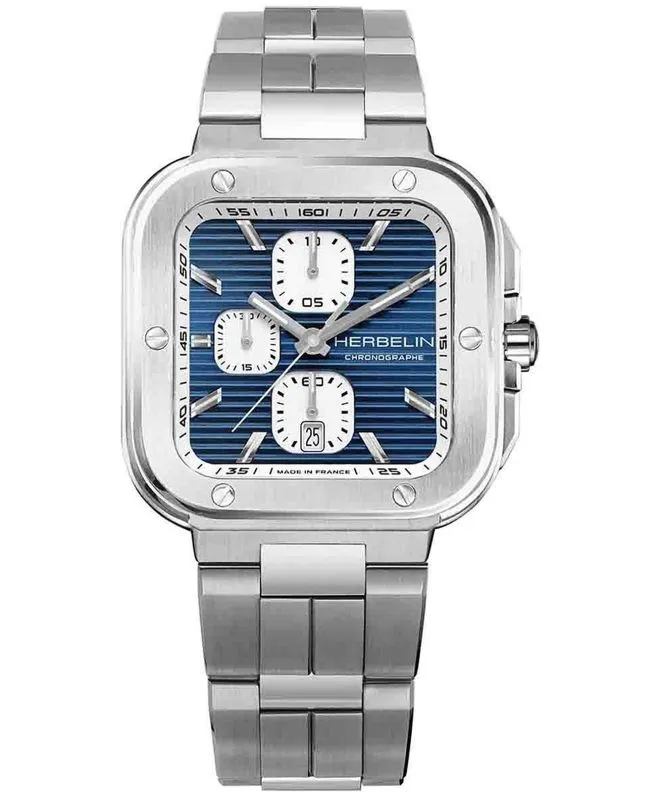 Часовник Мъжки Herbelin Cap Camarat Square Chronograph 35646B25