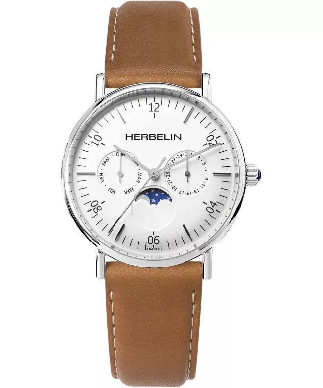 Часовник Мъжки Herbelin Inspiration Moon Phase 12747AP11GD (12747/AP11GO)