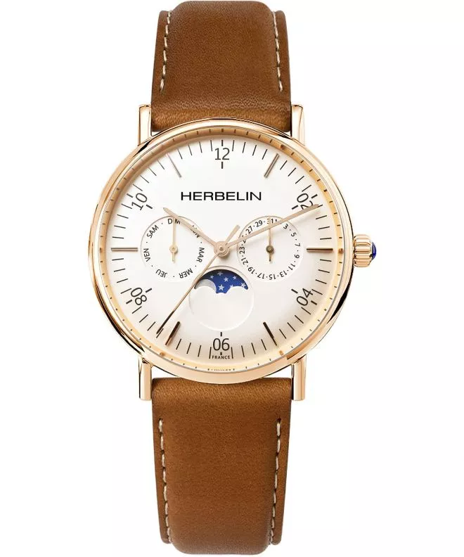 Часовник Мъжки Herbelin Inspiration Moon Phase 12747PR11GD (12747/PR11GO)