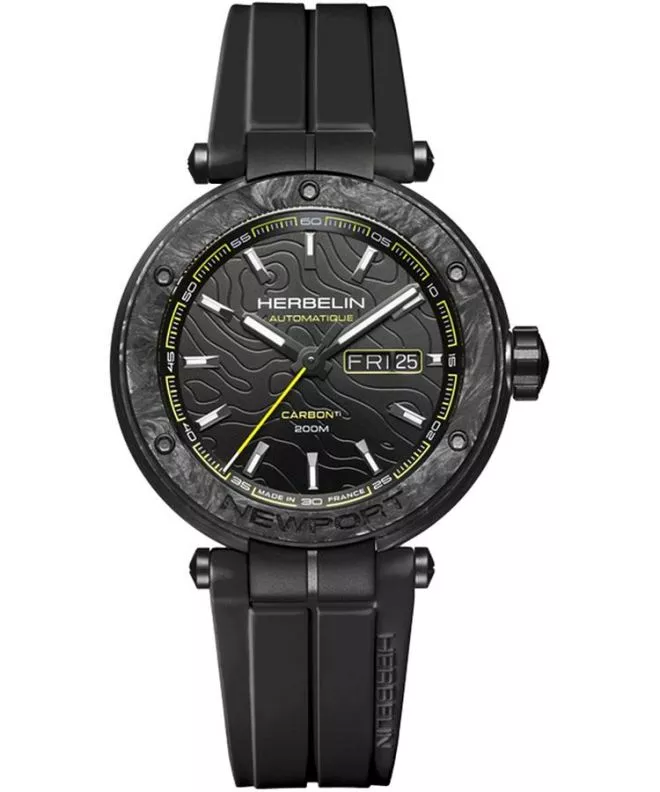 Часовник Мъжки Herbelin Newport Carbon Titanium Automatic 1788CTN14CA